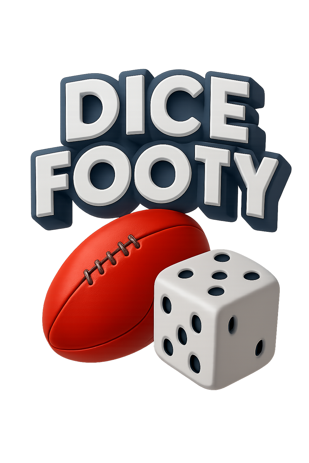 Dice Footy Logo